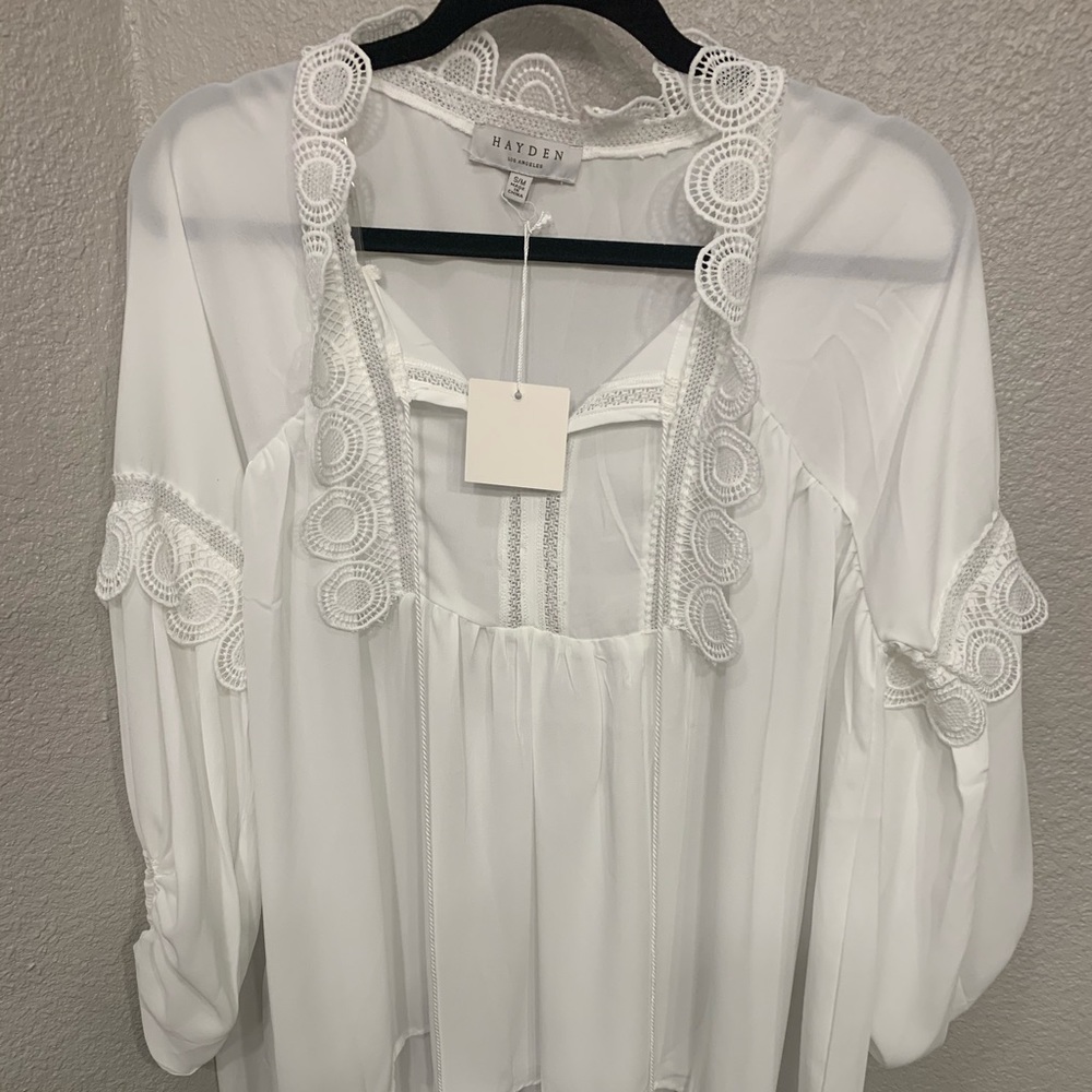 Beautiful white blouse